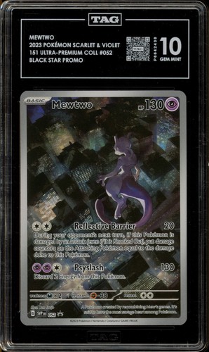 Mewtwo graded TAG 10 for sale on eBay