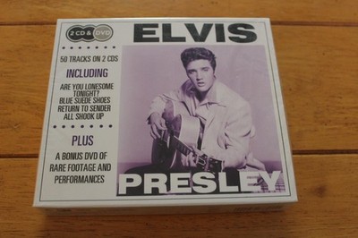 Elvis Presley 2CD & DVD Rock & Roll 50 Tracks NEW Sealed EU Import