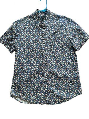 J.Crew New Without Tag Men s Slim Floral Button down Shirt Size M