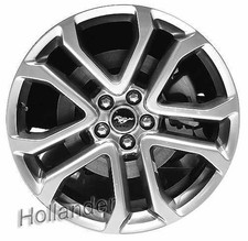 18-21 Mustang Wheel 20x9 Alloy Ten 10 Five 5 Split Spoke Factory Oem Rim Oe Wty 18-21 Mustang Wheel 20x9 Alloy Ten 10 Five 5 Split Spoke Factory Oem Rim Oe Wty