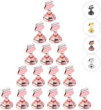 16PK Table Number Holders Place Card Holders 1.7 Inch Table Card Holders Steel C