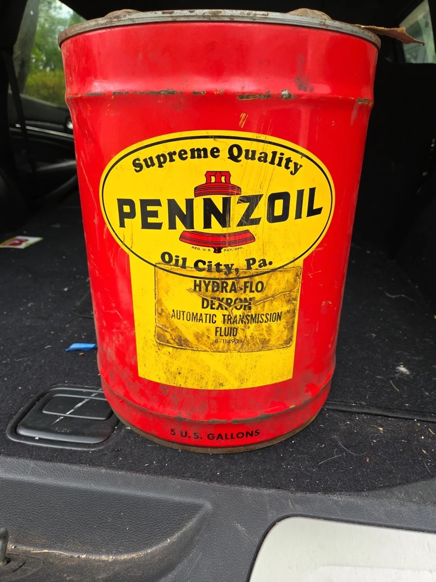 Pennzoil 5 Gallon Can In Collectible Gas & Oil Advertising Cans