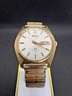 Seiko Lord Matic 5606-7000 Gold Automatic 23J Vintage Day-Date Watch Japan