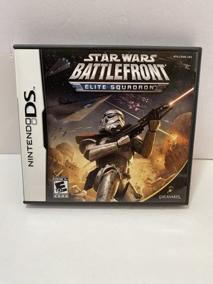 Star Wars Battlefront Elite Squadron Nintendo DS Original Game CIB 2009
