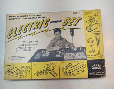 #ad Vintage Electric Build It Set 1950#x27;s Model A 30 w Instruction Book Complete Set $45.09