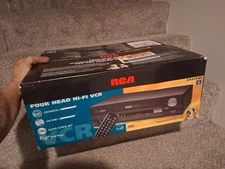 BRAND NEW RCA VHS 4 HEAD Hi-Fi STEREO VCR!  New in Box!