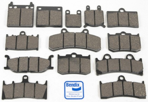 NEU Bremsbeläge „BENDIX MA102“ Kawasaki - KX (125/250/500) / KL 650 Bremsbelag - 第 1/1 張圖片