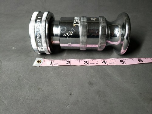 Vintage Elkhart Chrome Brass Fire Hose Nozzle 742-48 SM - Picture 7 of 7
