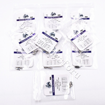 3G Di Fabbrica Dentale 1st Bondable SGL N-conv Molare Roth MBT Ortodontico Tubo - Foto 3