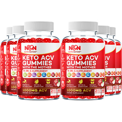 Official Keto ACV Gummies 1000mg with BHB Buy 3 Get 3 Free - Limited time offer!