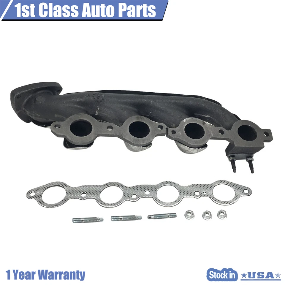 Colector de escape derecho para 99-03 Chevrolet Silverado GMC Sierra 1500 2500 674-525 Foto 3 de 4