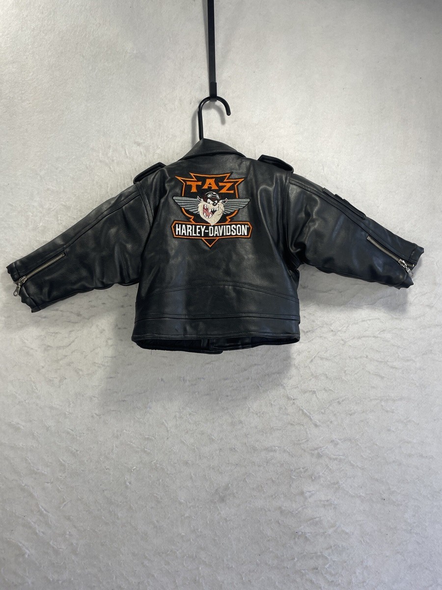 Harley Davidson Taz Looney TunesFaux Leather Black