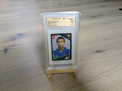 2004 Thierry Henry #111 Panini EM, GSG 6.0 (PSA)