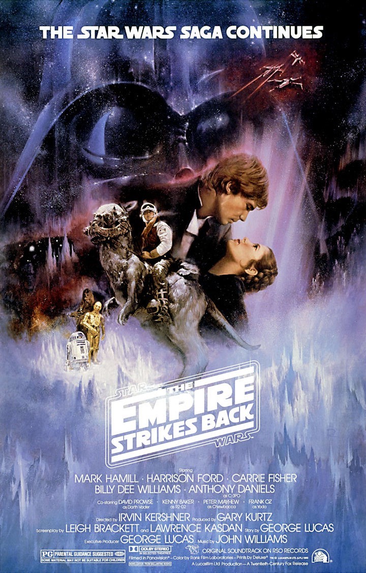 StaDarth Vader Luke Han Solo🍿r Wars Empire Strikes Back 11x17