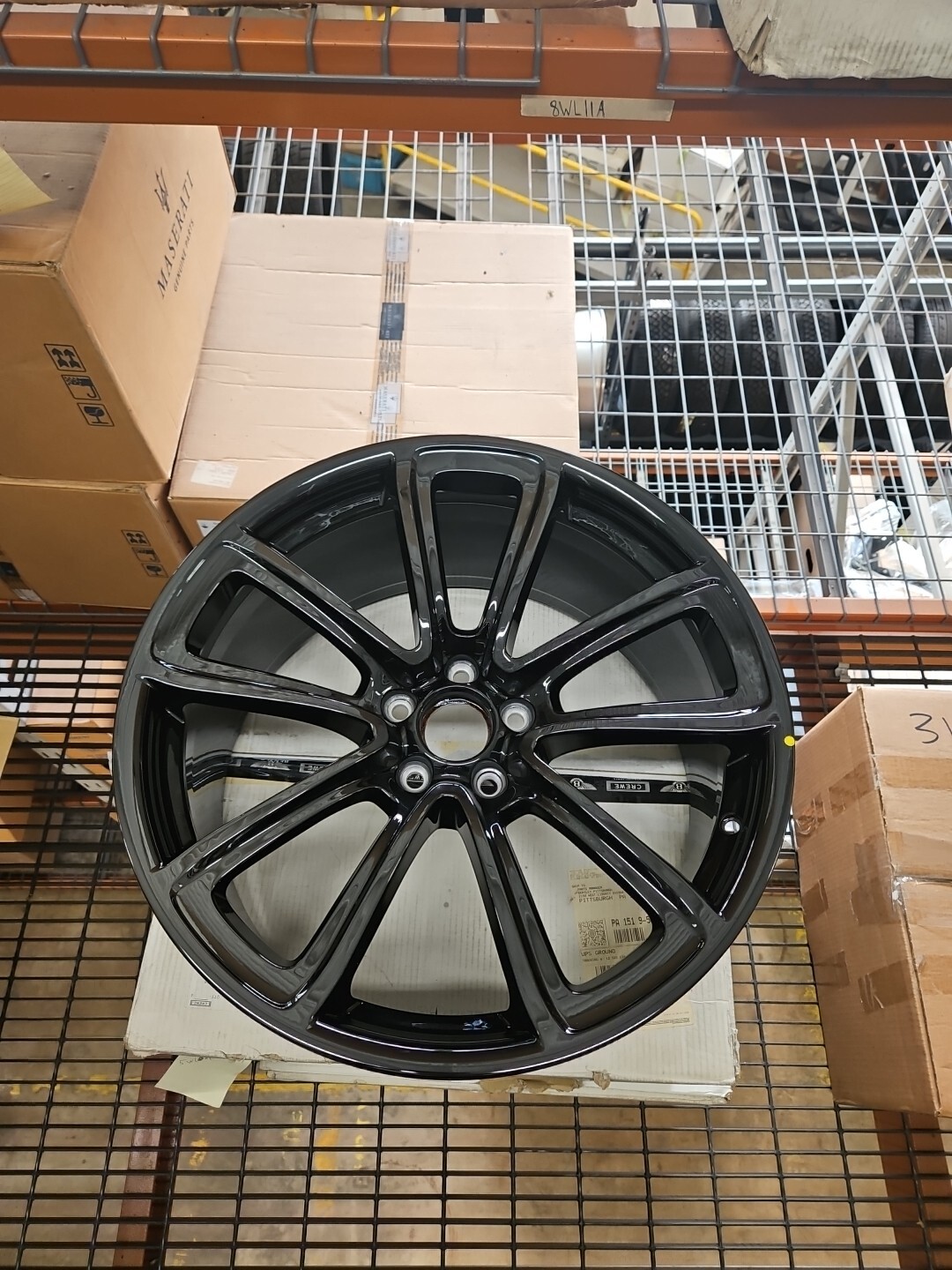Bentley Continental Supersports (09-13)  ALUMINUM RIM 9.5X20 (3W0601025BR)