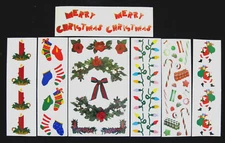Mrs Grossman Christmas Theme Sticker Sheets (Set A) Seven Full Sheets