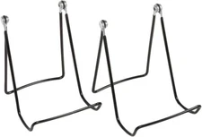 Book Stand Holder Set of 2 Holders Stands Display Black Wire Reading Adjustable