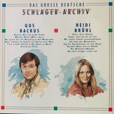 Gus Backus / Heidi Brühl Das Grosse Deutsche Schlager-Archiv Polydor Vinyl LP