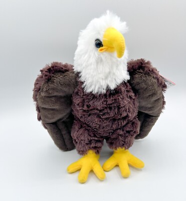 Wild Republic Cuddlekins Mini Bald Eagle Stuffed Toy Plush Suitable for All Ages