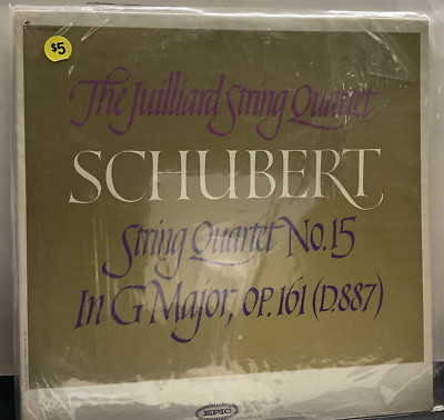 A23 Juilliard String Quartet/ Franz Schubert: String Quartet No 15 In G Major
