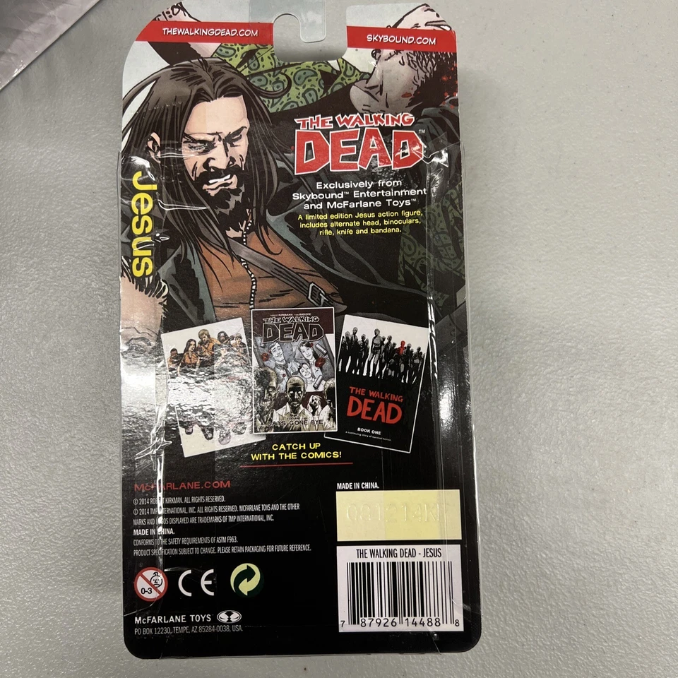 Figura McFarlane cómic exclusivo de Skybound 2014: JESÚS (en blanco y negro sangriento) Foto 2 de 2