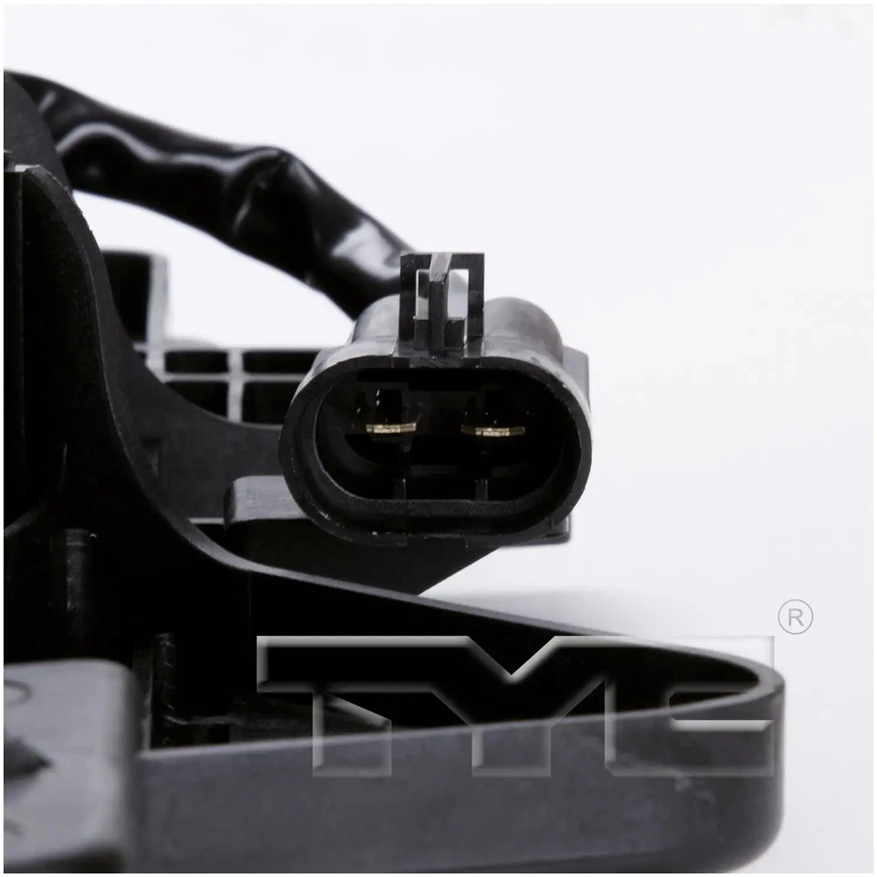 Conjunto duplo de radiador e ventilador condensador TYC 623050 para 12-19 Fiat 500 - Imagem 3 de 4