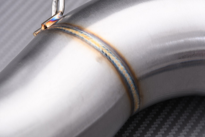 Raccord échappement 60 mm contre la rouille pour restaurer la ligne de la BMW R1250GSA ADV - 4
