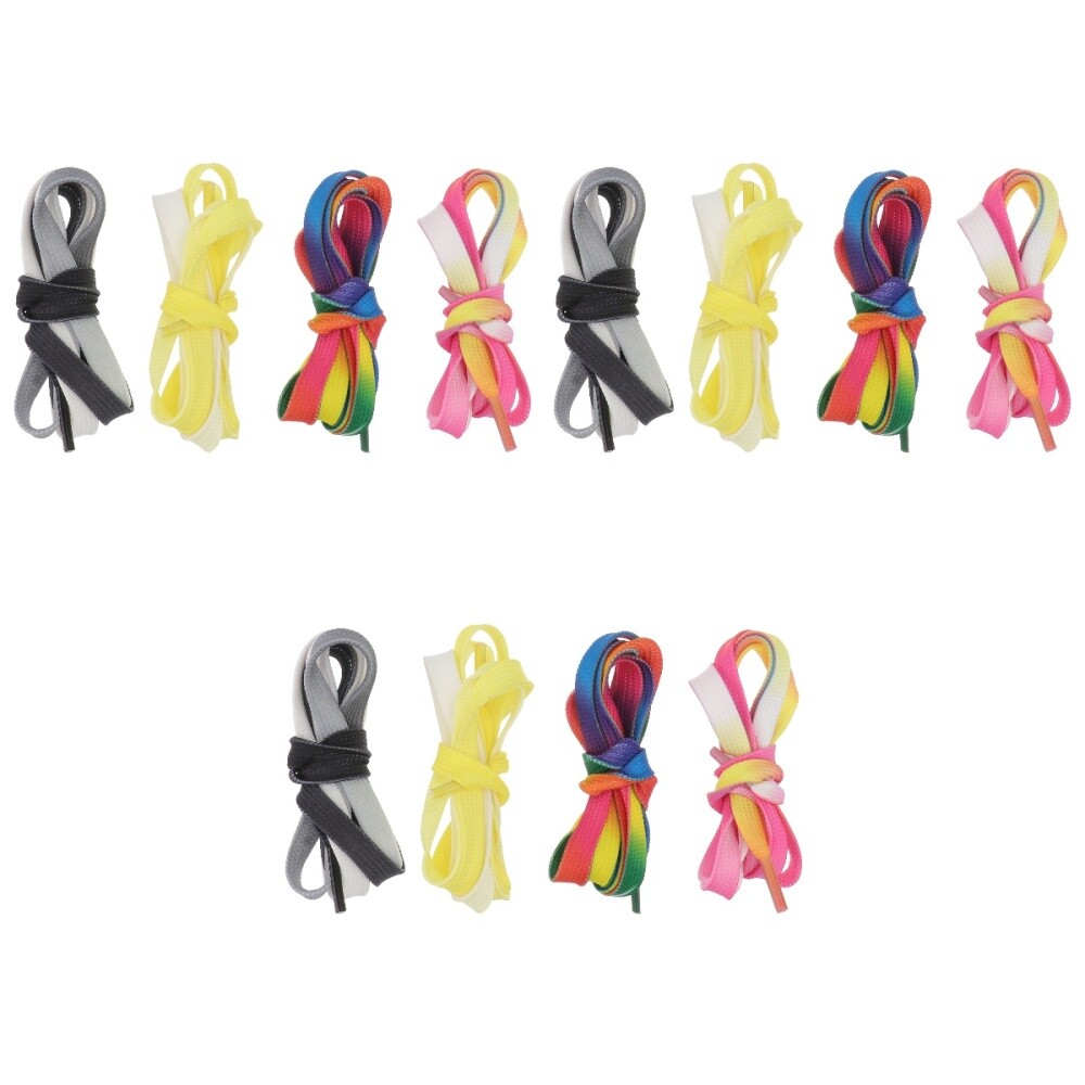 APL Lacci sfumati 3 pezzi bellissimi cinturini per scarpe pratici lacci per scarpe