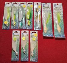 WAHOO-BUCKTAL JIG--MIXED LOT--11 PIECES--NEW OLD STOCK--NEVER USED--