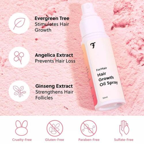 ForHair by - Non-Greasy Hair Growth Oil Spray - Fördert dickeres Naturhaar / - Bild 5 von 9