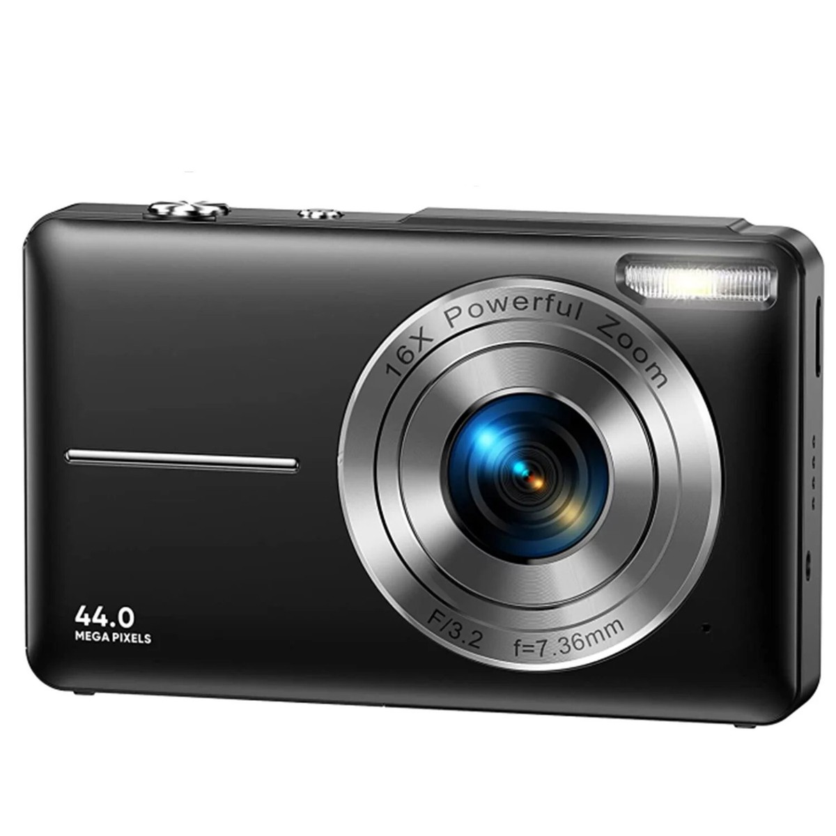 Melcam 1080P Digital Camera 16X Digital Zoom Compact Point and
