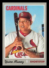 Yairo Munoz #312 2019 Topps Heritage St. Louis Cardinals