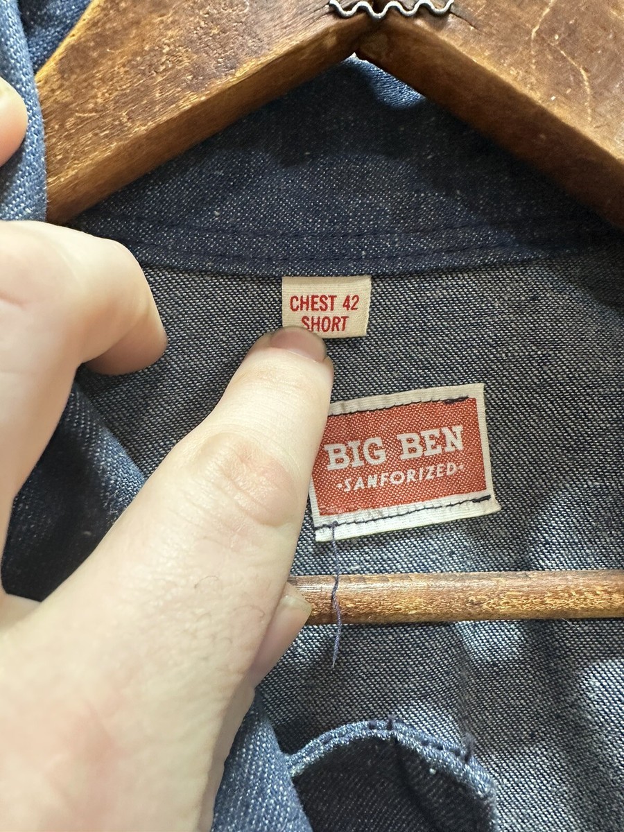 50s BIG BEN カバーオール　Sanfolized 1950s Big Ben Denim Coveralls | eBay