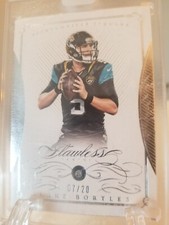 Panini Flawless Diamond Encased Base Card Jaguars Blake Bortles  7/20  2015