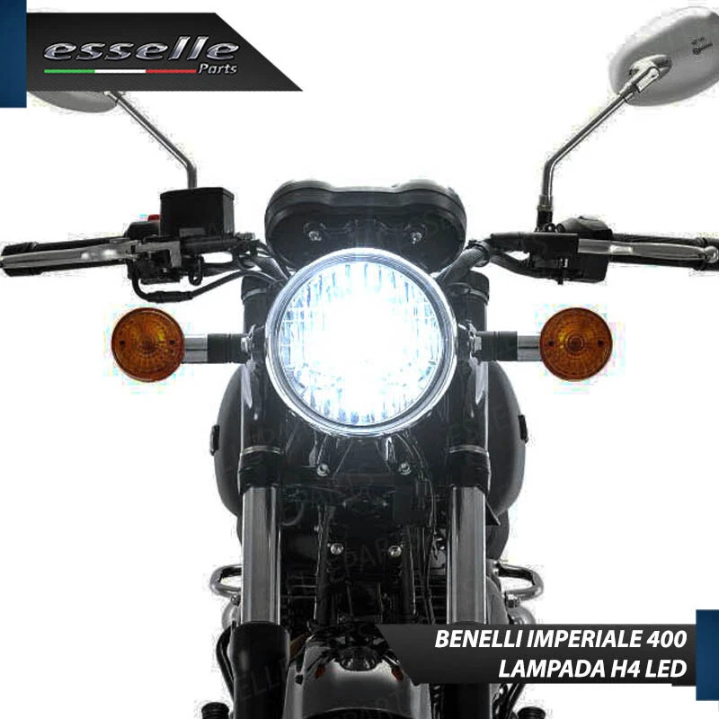 LAMPADA LED H4 CANBUS 4000 LM BENELLI IMPERIALE 6000K BIANCO GHIACCIO - Immagine 3 di 4