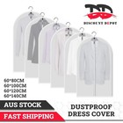 Dustproof Storage Bag Garment Dress Cover Suit Coat Clothes Jacket Protector AU