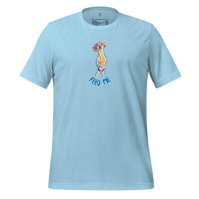 feed me, Dachshund Lover Tee, Weiner Dog Charity Shirt