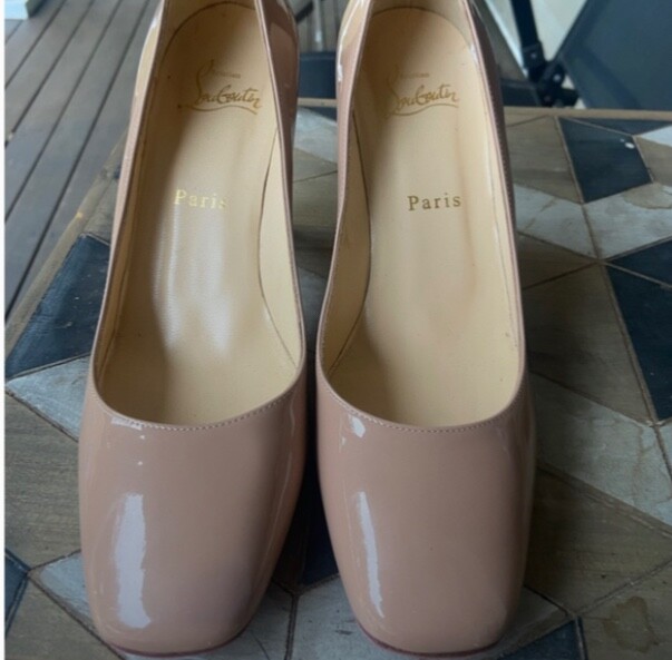 Christian Louboutin cadrilla patent pumps bdce.unb.br