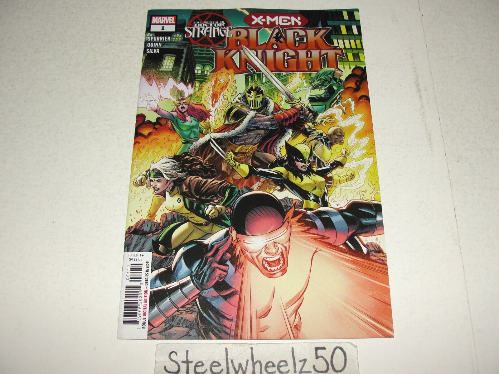 Death Of Doctor Strange X-Men Black Knight #1 Comic Marvel 2022