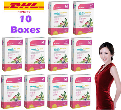 10 X Medaily Pro Fiber Acai Berry Powder Drink Supplement Prebiotic Probiotic