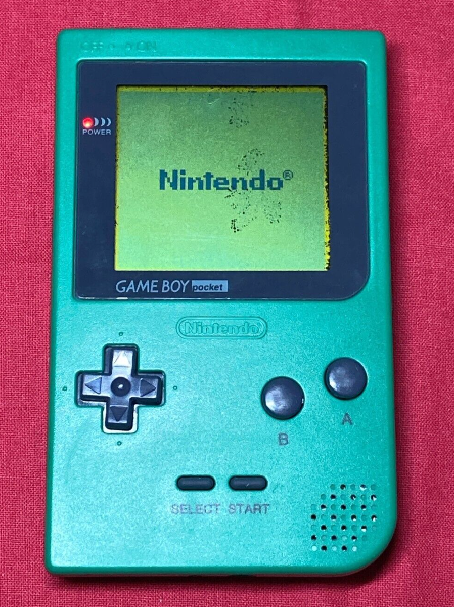 Nintendo Game Boy Pocket Handheld Console System Green MGB-001