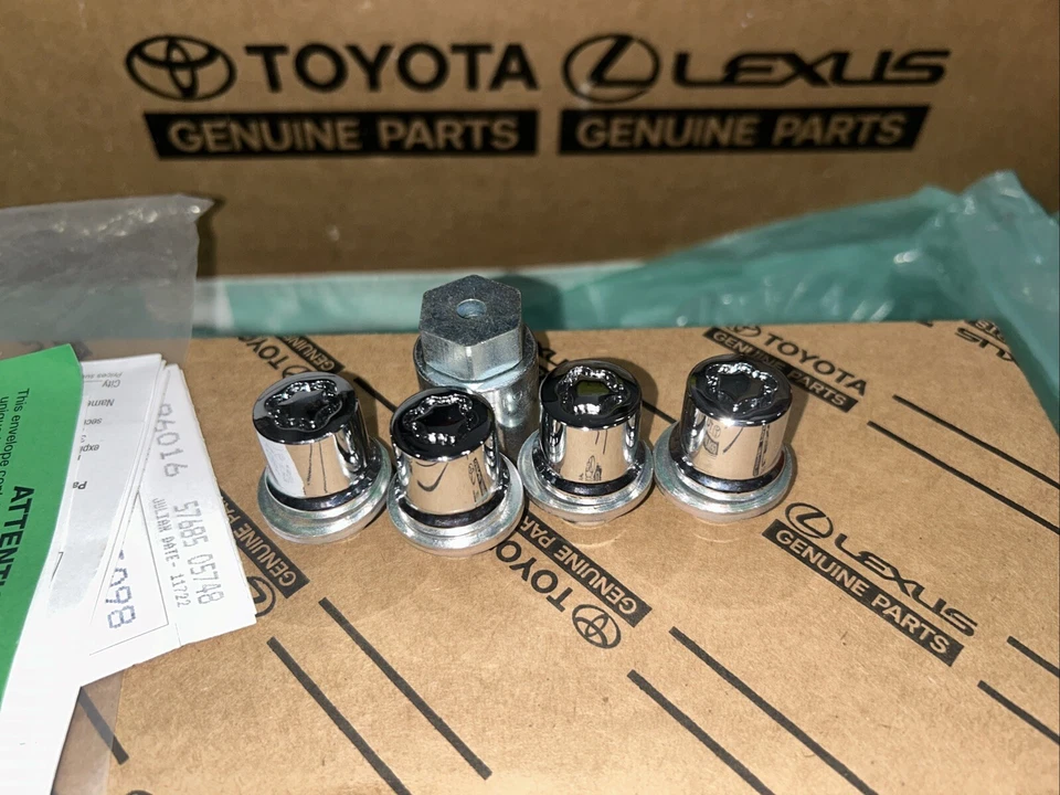 Juego de bloqueo de rueda Lexus RX350 Series 2016-2022 / Serie NX 2015-2021, nuevo Foto 2 de 4