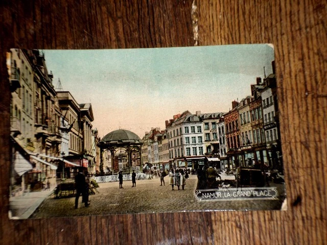 Carte postale colorisée Namur la Grand'Place 1910 - Photo 1/1
