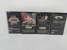 Alabama 4 Cassette Lot; My Homes In Alabama , Roll On, 40 Hour Week , Feels So..
