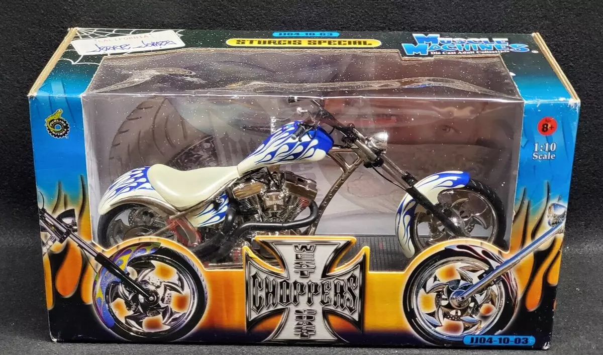 Muscle Machines West Coast Choppers 1:10 Sturgis Special JJ04-10-03