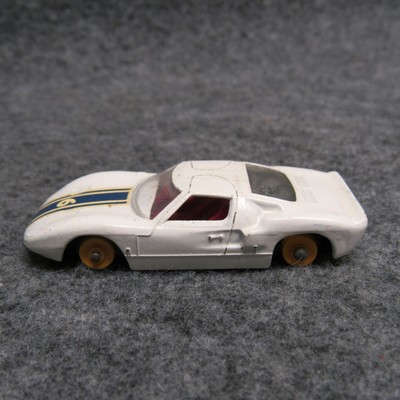 Lesney Matchbox Series No 41 Ford G T White W Red Interior Missing Rubber Ebay