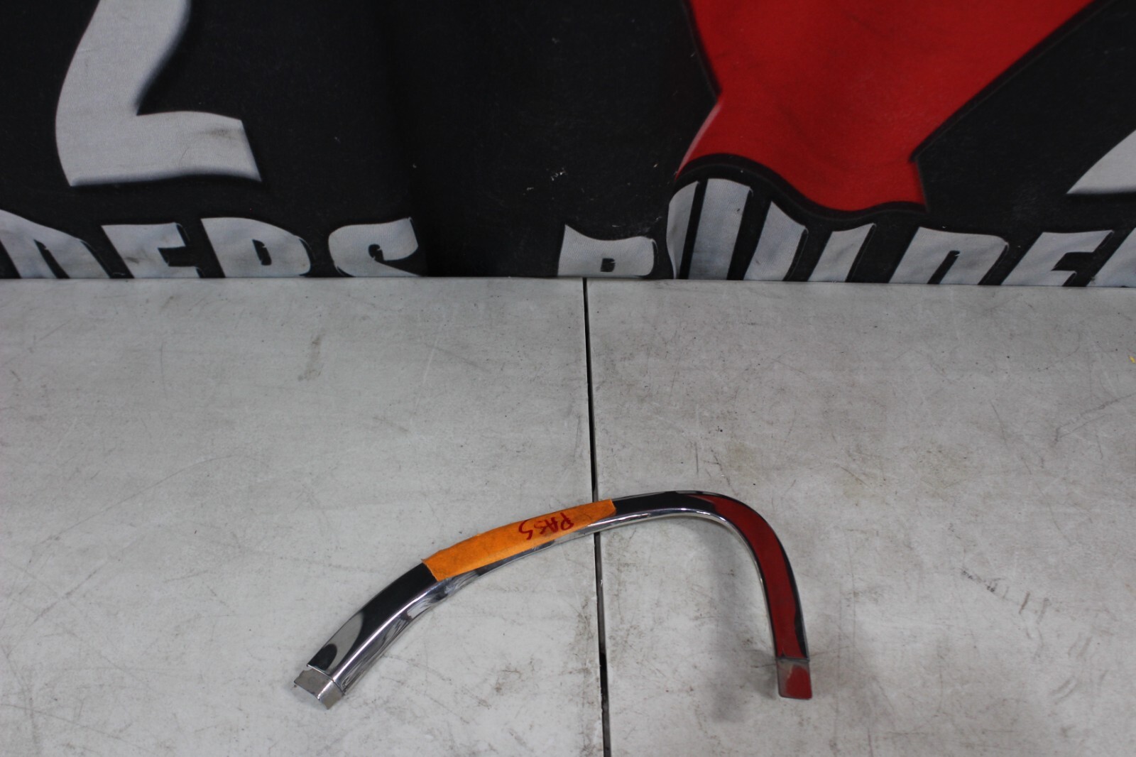 2006 BENTLEY CONTINENTAL REAR PASSENGER CHROME WINDOW TRIM