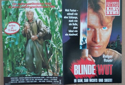 E250 Kino-Flyer BLINDE WUT Rutger Hauer