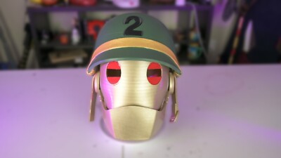 G.I. Robot Dc Creature Commandos Cosplay Helmet 3D Printed 