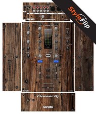 Pioneer DJM-S3 Skin Wood Design 3 Protective Decal StyleFlip Skins